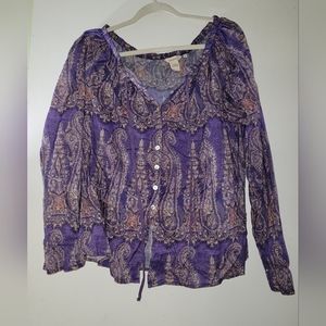 Bohemian blouse